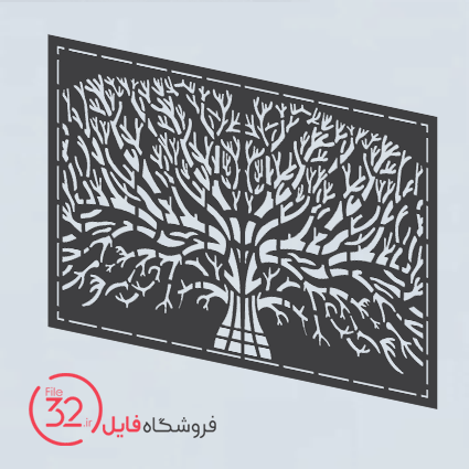 فایل برش حفاظ ویلایی کد 2046