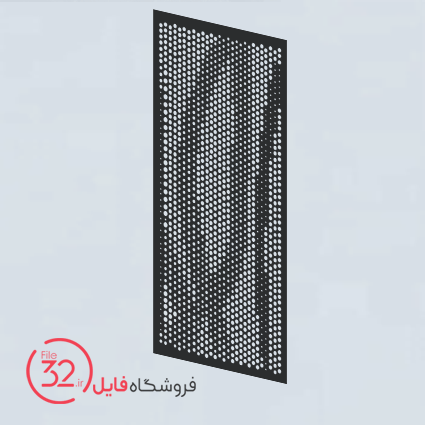 فایل برش پنل فلزی 23664