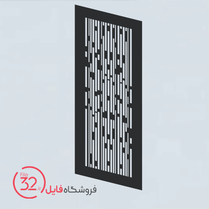 فایل برش پنل فلزی 23672