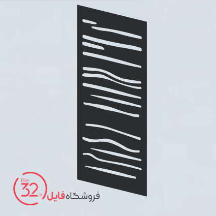 فایل برش پنل فلزی 23687