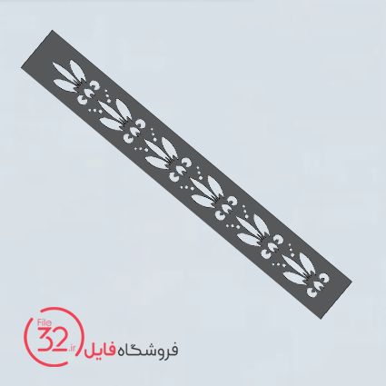 فایل برش تسمه فلزی کد T-198