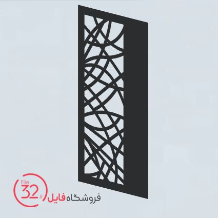 فایل برش پنل فلزی 23704