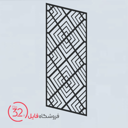 فایل برش پنل فلزی 23705