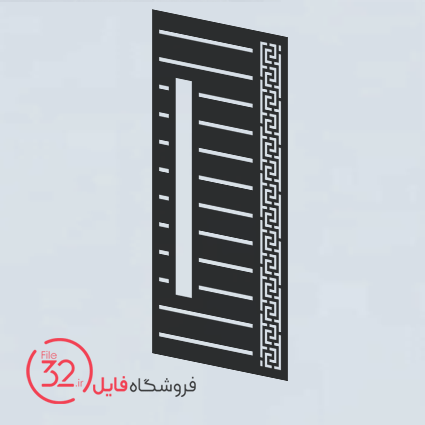 فایل برش پنل فلزی 23710