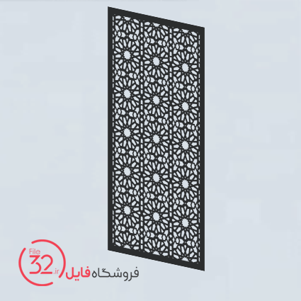فایل برش پنل فلزی 23712
