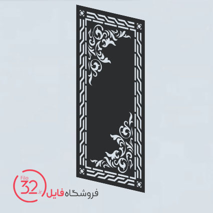 فایل برش پنل فلزی 23715